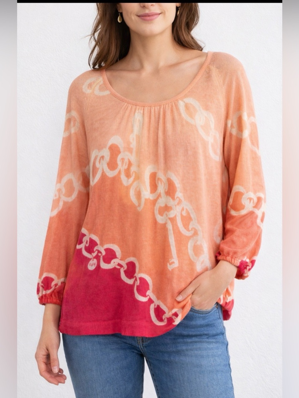 Lilly Pulitzer Lightweight Knit Logo Top – Size S